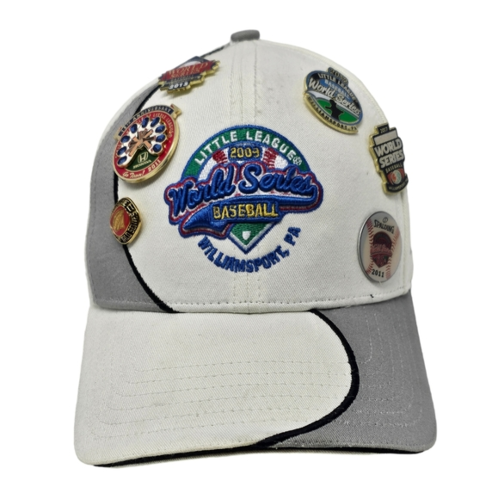 New Era Little League World Series 2009 Hat Cap Adjustable W/ 6 Collector Pins‎